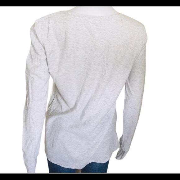 GAP Vintage Wash Alpine Mountain Champion Print Ski Top With Long Sleeves Grey S - Picture 3 of 13